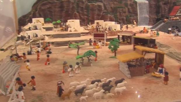 Presentación Exposición Playmobil. Hermandad de la Soledad.